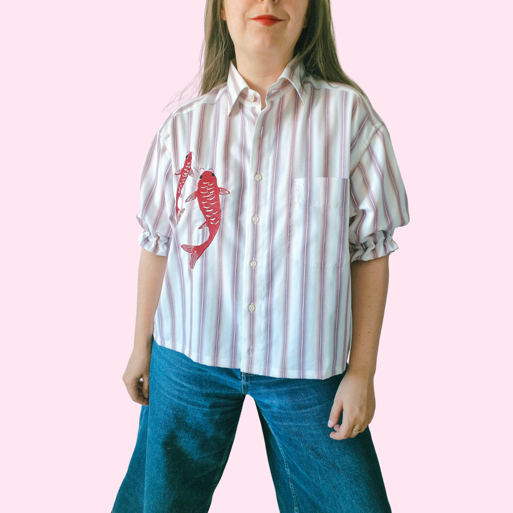 chemise carpe koi