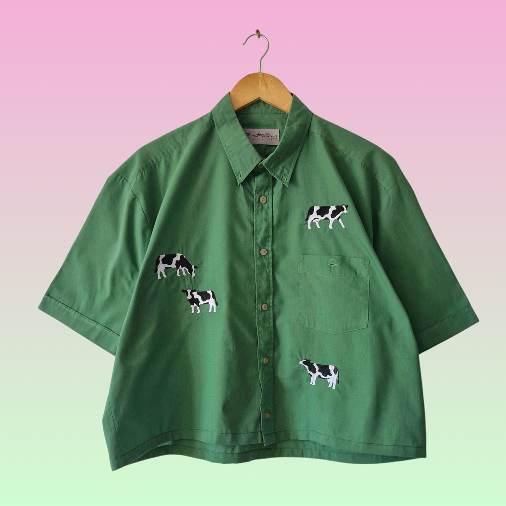 chemise vaches
