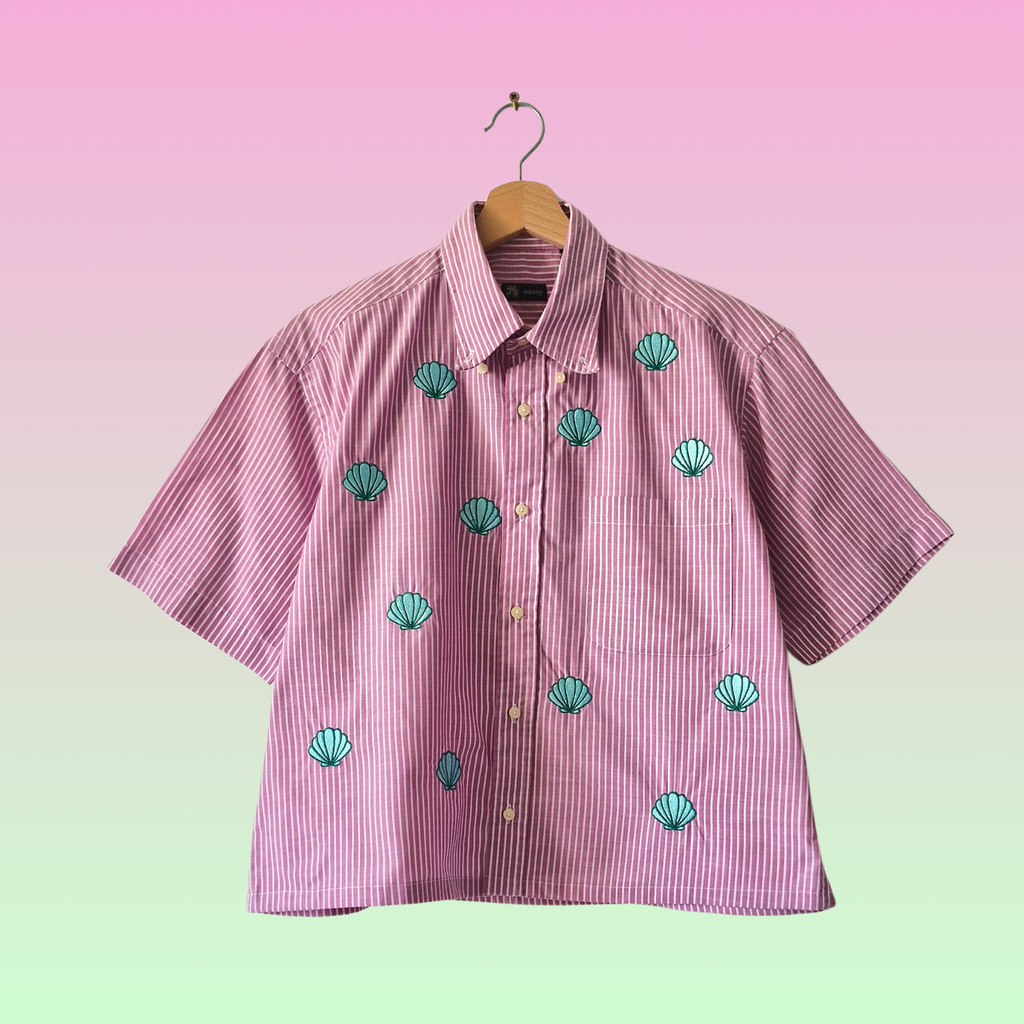 chemise coquillages