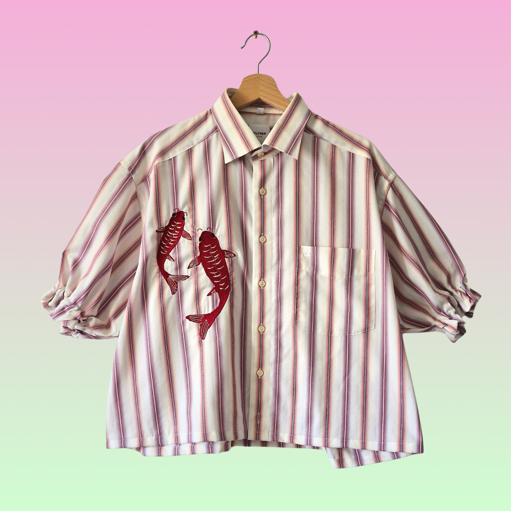 chemise carpe koi