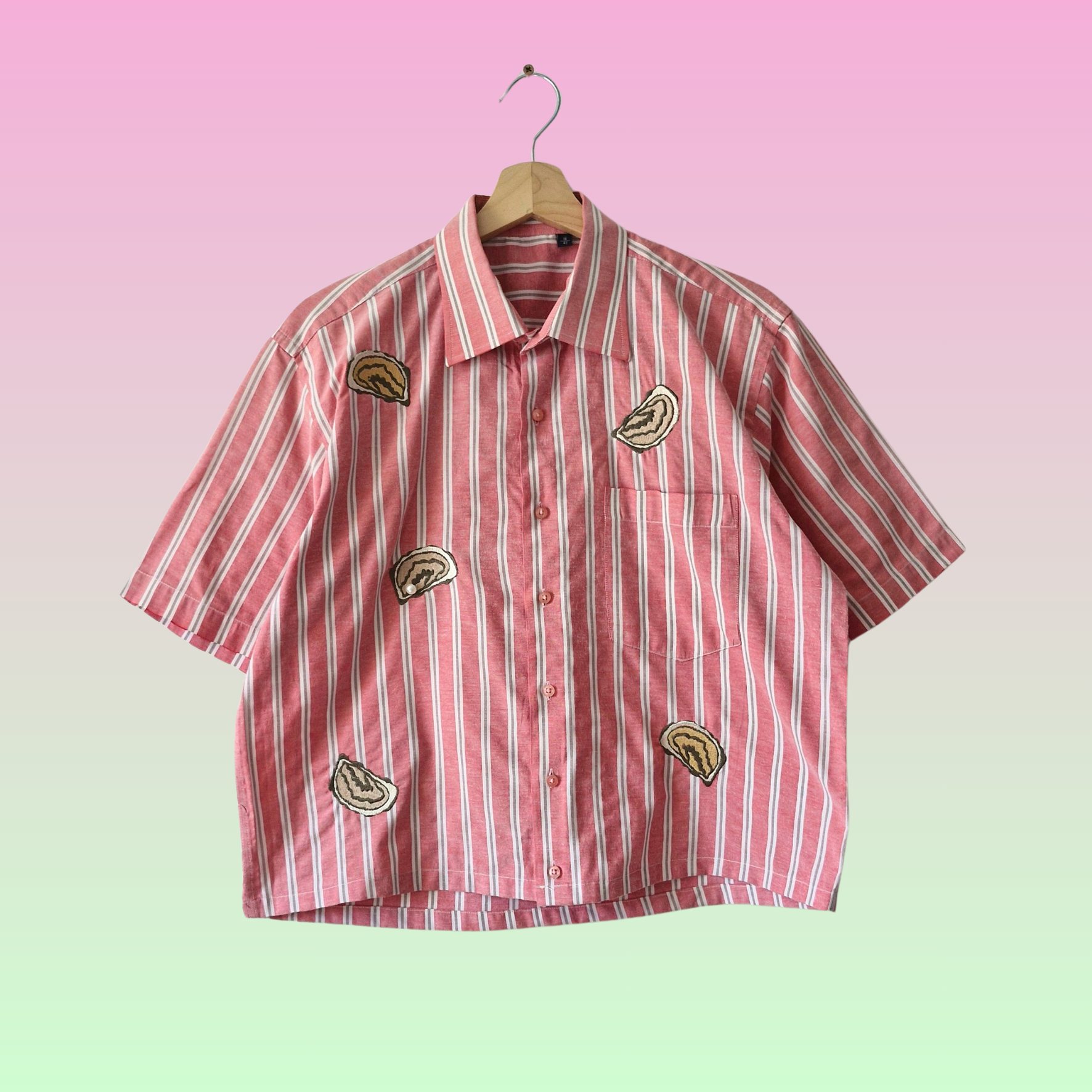 chemise huitre