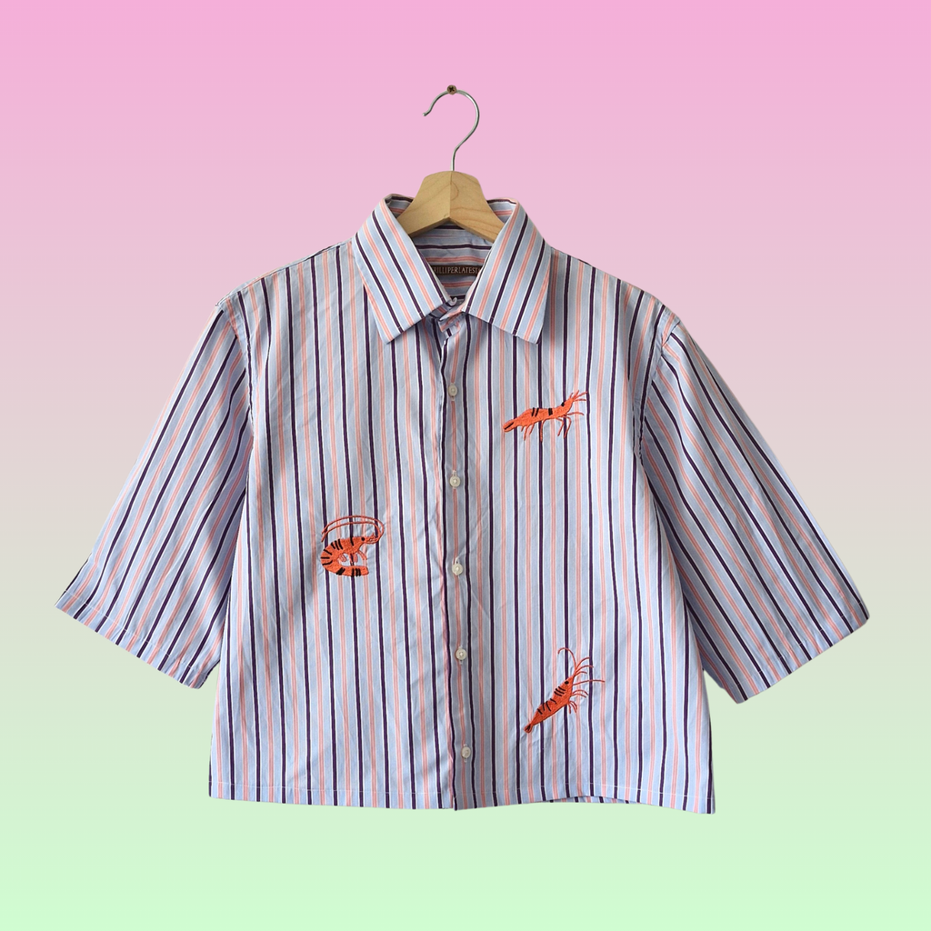 chemise crevettes