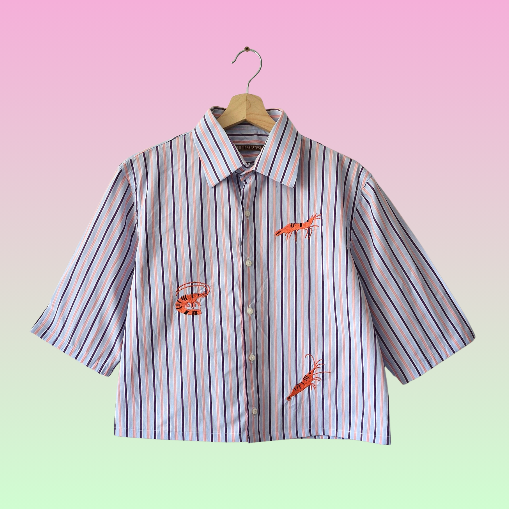 chemise crevettes