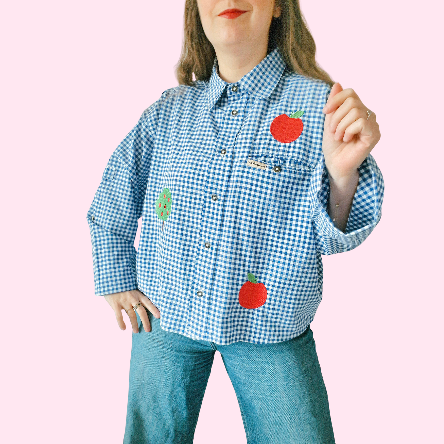 Chemise création – Vichy & Pommier