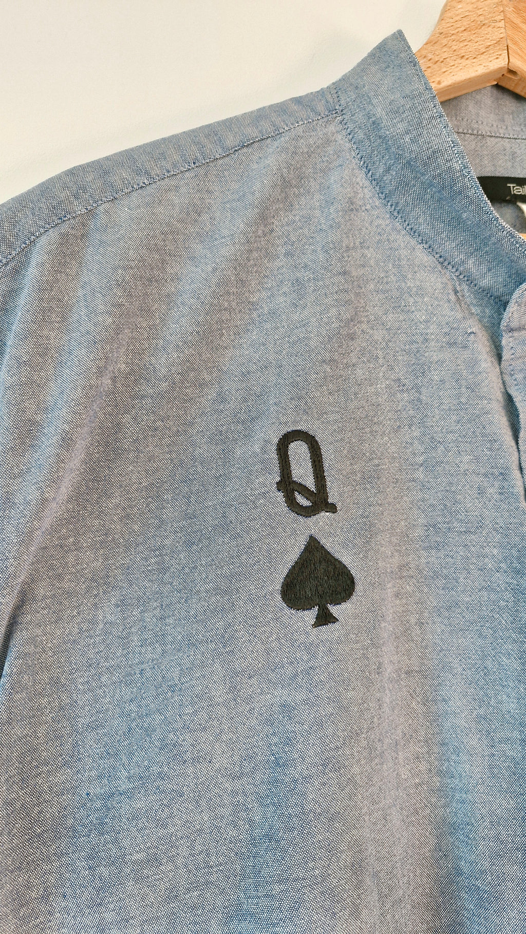 Chemise création - Reine de Piques