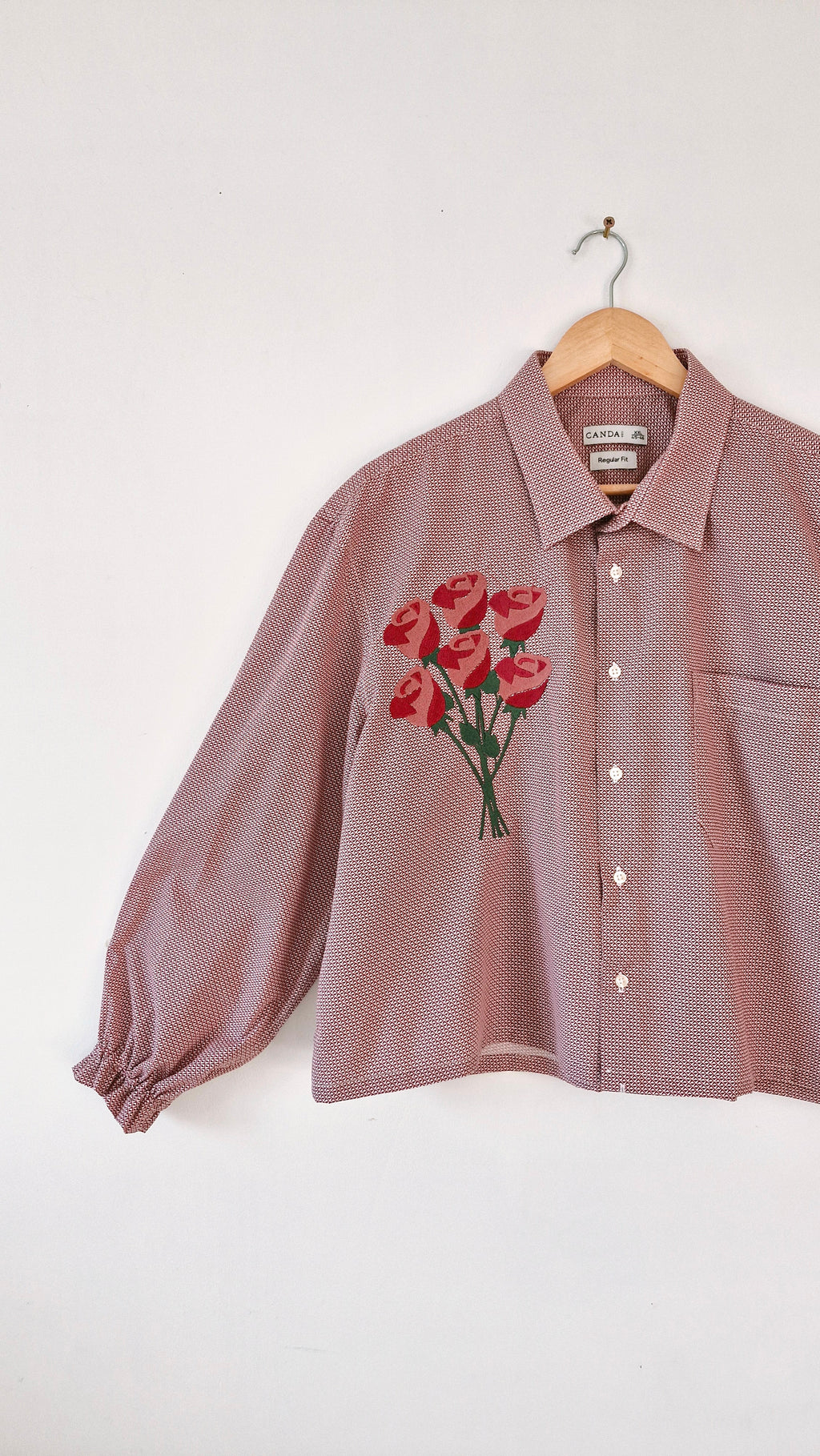 Chemise création - Bouquet