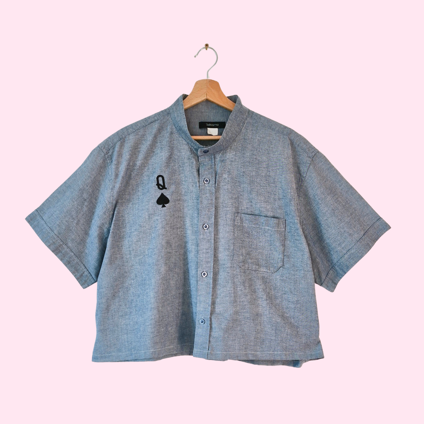 Chemise création - Reine de Piques