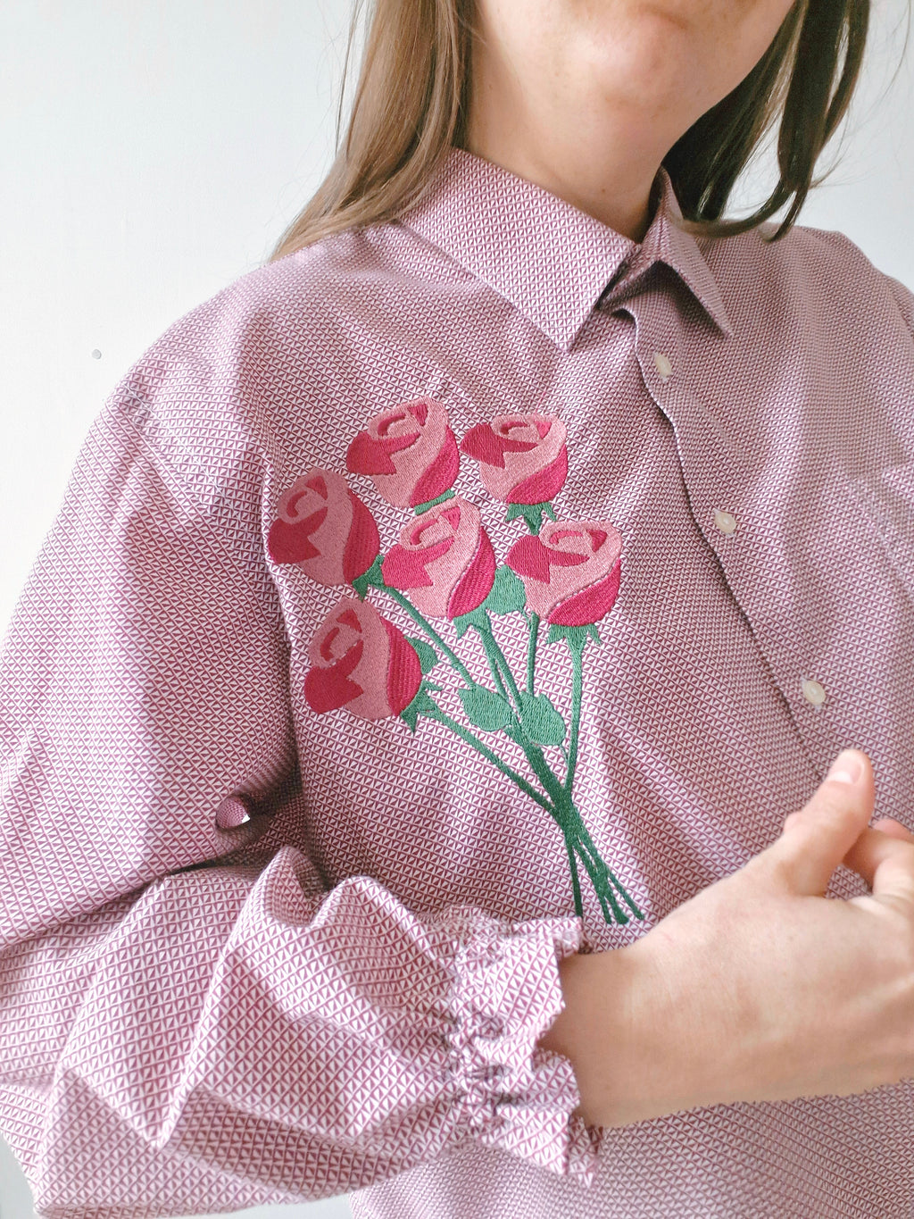 Chemise création - Bouquet