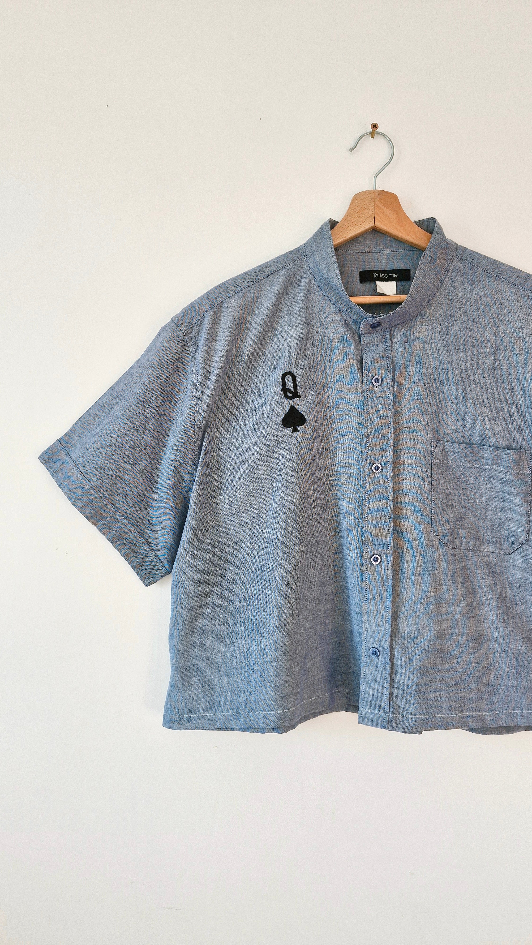 Chemise création - Reine de Piques