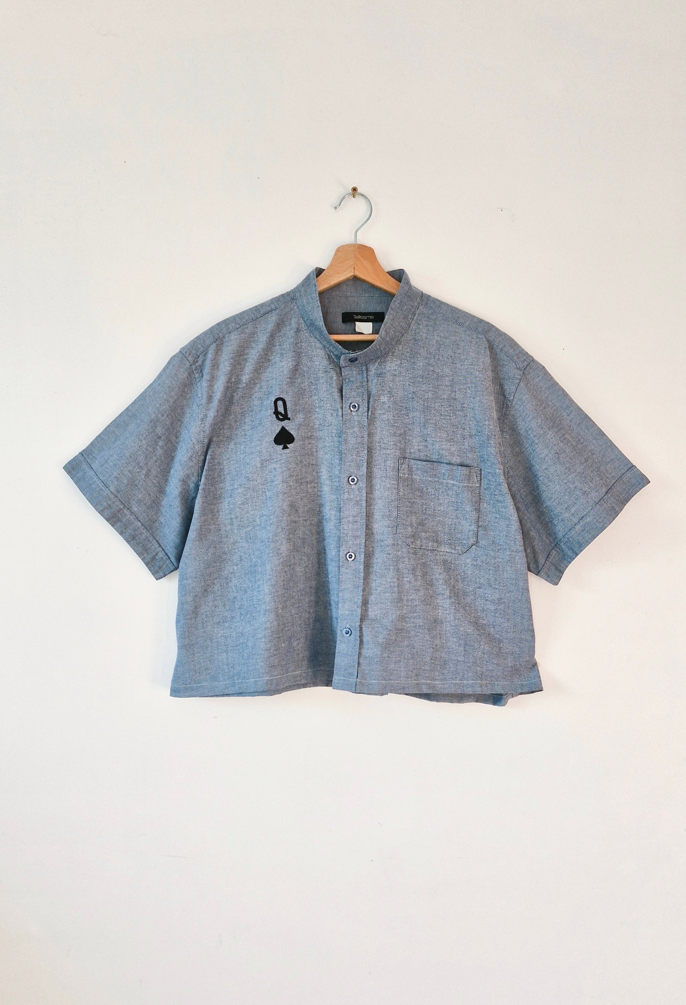 Chemise création - Reine de Piques
